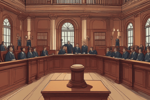 Small Claims Court Overview