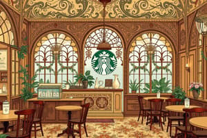 Starbucks Global Academy 100 - Module 1 Flashcards