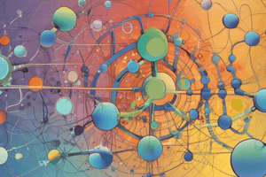 Energy and Metabolism: Thermodynamics Overview