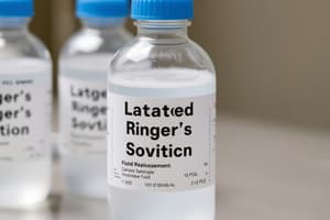 Lactated Ringer's Solution Overview