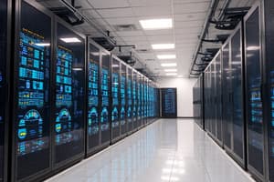 Data Center Planning Overview