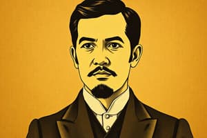 Rizal's Life and Works Quiz