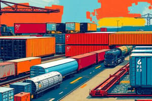 Infrastructure for Freight Yards and Depots