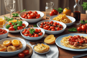 Italian Cuisine and Eating Habits