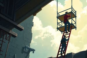 Scaffold Systems and Ladder Safety