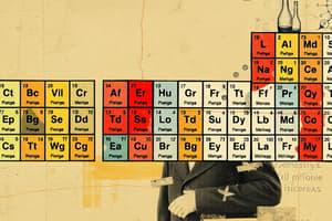 Chemistry Chapter 11: The Periodic Table