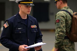 Navy Recruiting Command Guidelines Quiz