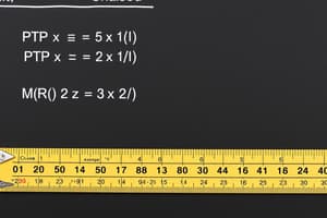 Physics Unit Conversions Flashcards