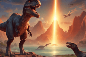 The Dinosaur Extinction