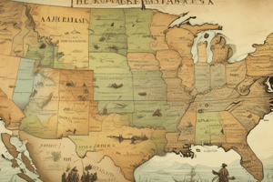 US Westward Expansion and Manifest Destiny