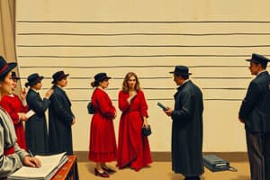 Eyewitness Testimony Analysis