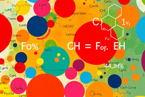 Chemistry Chapter on Formulas and Compositions