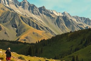 Andes Mountains and Pampas Overview