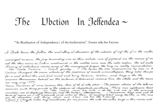 The Declaration of Independence and slavery video