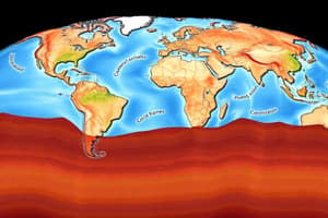 Naturgeografi - Kontinentaldrift och Bergbildning