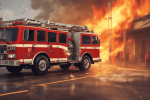 Fire Protection Systems Procedures Quiz