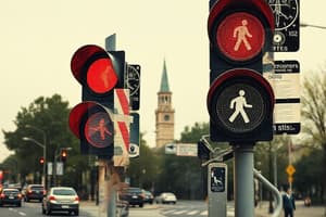 Traffic Signal Timing for Pedestrians