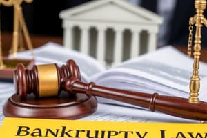 Bankruptcy Law under IRDA