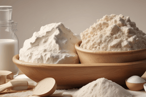 Flour Characteristics in Baking