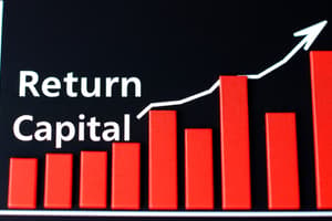 Return on Capital Employed (ROCE) Quiz