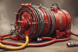 Firefighting Equipment: 1.78" Hose