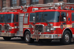 308 Fire Department Communications Guideline Quiz