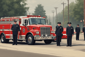 Fire Department Funeral Ceremonies