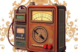 Invention and Evolution of the Multimeter