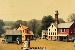 Early American Settlements and Figures