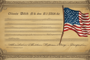 US Bill of Rights Amendments