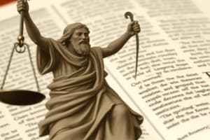 Biblical Justice and God's Nature