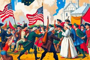 American Revolution Key Events