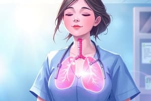 Pulmonary Nursing Procedures Quiz