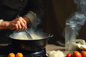 Cooking Methods Overview Quiz