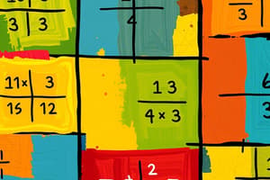 10th Class Maths: Division and Multiplication