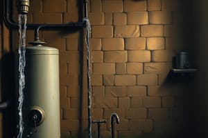 Hot Water Systems: Maintenance and Testing