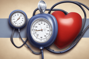 WK 3: Arterial pressure and its control