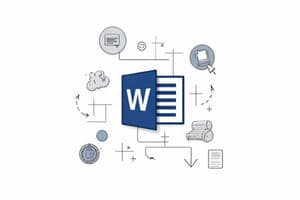 Microsoft Word Temel Notları