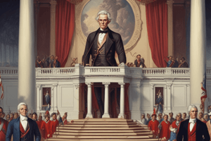 Andrew Jackson Presidency and Indian Removal Act Quiz