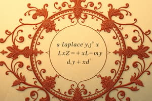 Laplace Equation Solution