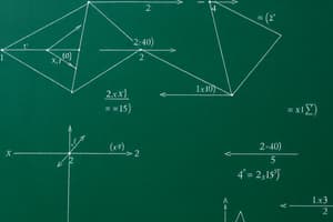 Mathematics 8 Transformations and Congruence