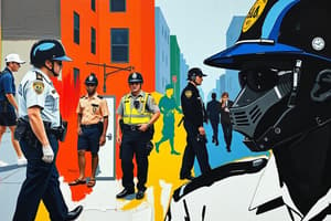 Policing, Society, and Language Norms