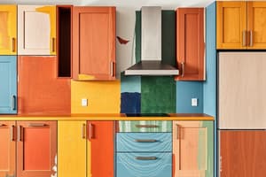 Kitchen Cabinet Construction Quiz