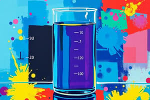 Chemistry: Buffer Solutions and Titration Curves