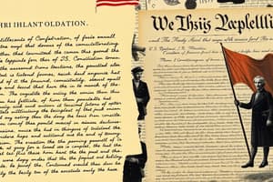 Articles of Confederation and the Constitution