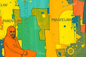 Private Law: Sources and Hierarchy