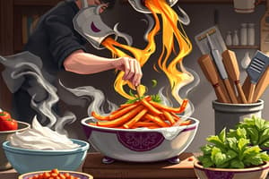 Cooking Techniques and Nutrition Overview