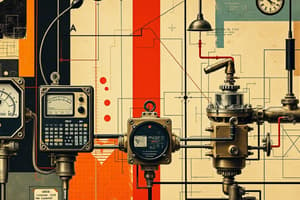 Instrumentation and Control Quiz