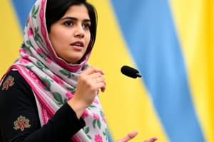 Malala's Speech and Early Activism