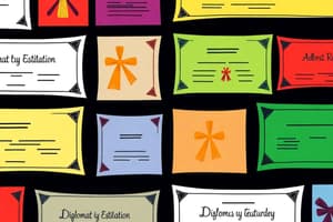 Types of Diplomas in Education